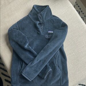 Patagonia Navy Fleece Pullover